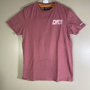 Mclaren Daniel Ricciardo DR3 Silverstone T-Shirt Men's Medium Coral Short Sleeve